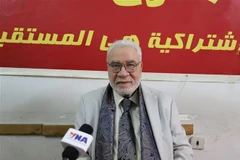 El secretario general del Partido Comunista de Egipto, Salah Adly Abdelhafiz. (Fuente: VNA)