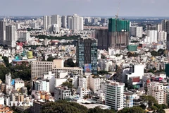 Zona céntrica de Ciudad Ho Chi Minh. (Foto: VNA)