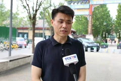 Wei Wei, jefe del Departamento de Lengua Vietnamita en la Televisión Central de China (CCTV) (Fuente: VNA)