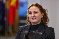 la embajadora de Nueva Zelanda en Hanoi, Caroline Beresford (Fuente:VNA)