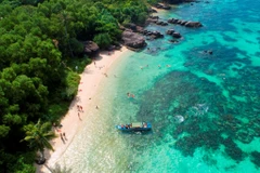 Phu Quoc es una opción popular entre muchos turistas. (Foto: VNA)