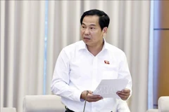 Le Quang Manh, miembro del Comité Central del Partido, del Buró Ejecutivo del Comité partidista de la Asamblea Nacional y del Comité Permanente de la Asamblea Nacional, y subjefe permanente de la Comisión de Asuntos Económicos y Financieros de la Asamblea Nacional, ha sido nombrado subjefe permanente de la Oficina de la Asamblea Nacional. (Foto: VNA)