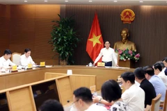 En la primera reunión del Comité Directivo para la Apertura a la Firma de la Convención de las Naciones Unidas contra el Ciberdelito y eventos relacionados en Vietnam el 13 de octubre (Foto: VNA)
