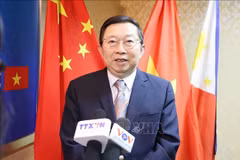 Xu Ningning, presidente del Comité de Cooperación Industrial de la Asociación Económica Integral Regional (RCEP) de China.