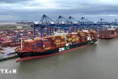 Mercancías exportadas desde Vietnam. (Foto: VNA)