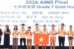 Este año, la delegación de estudiantes vietnamitas logró un gran éxito al obtener más de 200 medallas y premios. (Foto: Comité Organizador)
