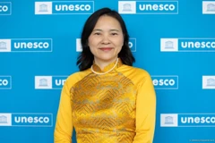 La embajadora Nguyen Thi Van Anh, jefa de la misión permanente de Vietnam ante la UNESCO. (Fuente: VNA)