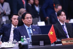 El primer ministro de Vietnam, Pham Minh Chinh, asiste a la Cumbre ASEAN+3. (Foto: VNA)