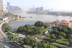 El Museo de Ho Chi Minh en Ciudad Ho Chi Minh se conectará con parque y plaza, junto a la ampliación de la calle Nguyen Tat Thanh y nuevos servicios públicos. (Foto: VNA)