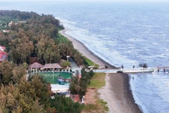 Zona turística en la playa de Can Gio (Fuente: VNA)