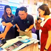 Diversos productos y soluciones tecnológicas para el diagnóstico y tratamiento del ictus se presentan durante la conferencia internacional celebrada en Can Tho. (Foto: VNA)