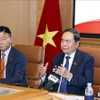 El presidente de la Asamblea Nacional (AN) de Vietnam, Tran Thanh Man, en el evento. (Foto: VNA)