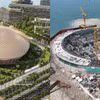 El Centro de Convenciones APEC y el Teatro Multifuncional avanzan a un ritmo acelerado (Foto: VNA)