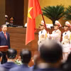 El presidente de la República Socialista de Vietnam, To Lam, presta juramento tras asumir el cargo. (Foto: VNA)