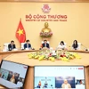 El ministro de Industria y Comercio de Vietnam, Nguyen Hong Dien, y el ministro de Relaciones Exteriores de Brasil, Mauro Vieira, mantuvieron una conversación telefónica. Foto: Ministerio de Industria y Comercio
