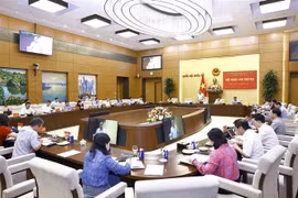 Panorama de la reunión. (Fuente: VNA)