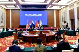 Vista de la décima reunión de Ministros de Asuntos Exteriores de la Cooperación Mekong-Lancang (MLC), celebrada en 2025 en la ciudad de Anning, en Kunming, provincia china de Yunnan. (Foto: VNA)
