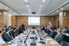 Panorama de la reunión. (Fuente: VNA)