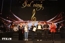 El Comité Organizador entregó el Premio Sol Vang a autores con obras destacadas. (Fuente: VNA)