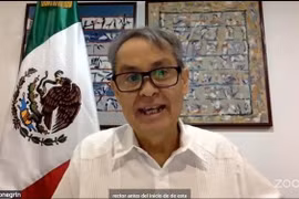 Alejandro Negrín, embajador de México en Vietnam, habla en el evento. (Fuente: VNA)