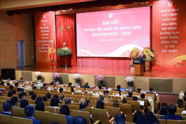 El primer ministro Pham Minh Chinh habla en el evento. (Fuente: VNA)
