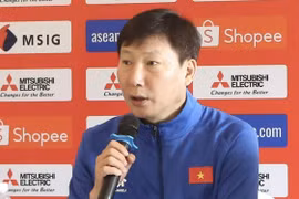 El entrenador de la selección nacional de fútbol de Vietnam, Kim Sang Sik. (Fuente: VNA)