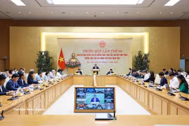 Panorama de la reunión. (Fuente: VNA)
