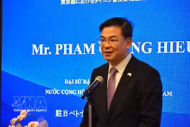 El embajador de Hanoi en Tokio, Pham Quang Hieu. (Fuente: VNA)