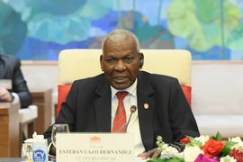 El presidente de la Asamblea Nacional del Poder Popular y del Consejo de Estado de Cuba, Esteban Lazo Hernández. (Fuente: qdnd.vn)