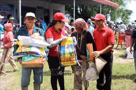 Una de las actividades de la Cruz Roja de Vietnam. (Fuente: VNA)