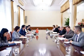 Panorama de la reunión. (Fuente: VNA)