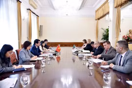 Panorama de la reunión. (Fuente: VNA)