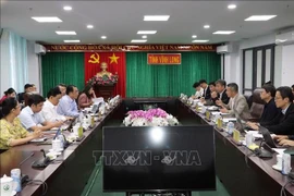 Panorama de la reunión. (Fuente: VNA)