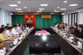 Panorama de la reunión. (Fuente: VNA)