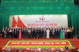 El XVI Congreso del Comité del Partido Comunista de Vietnam en la provincia de Son La, período 2025-2030, fue un gran éxito. (Foto: https://congan.sonla.gov.vn/)
