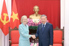 Líder partidista recibe a embajadora de Australia en Vietnam 
