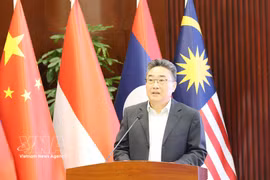 Shi Zhongjun, secretario general del Centro China-ASEAN (ACC). (Fuente: VNA)