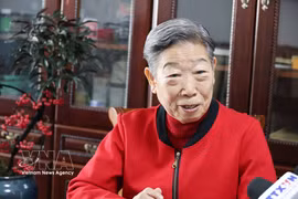 Yu Shuhui, ex personal médico del Hospital Nanxishan en la Región Autónoma Zhuang de Guangxi (China). (Fuente: VNA)