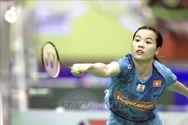 La jugadora vietnamita Nguyen Thuy Linh. (Fuente: VNA)