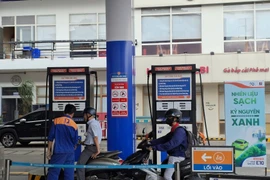 Una tienda que vende gasolina E10 en el barrio de Cau Kieu, Ciudad Ho Chi Minh. (Fuente: Internet)