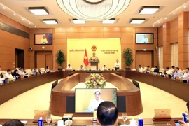 Panorama de la reunión. (Fuente: VNA)