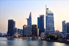 Ciudad Ho Chi Minh es un centro urbano dinámico y moderno. (Foto: VNA)
