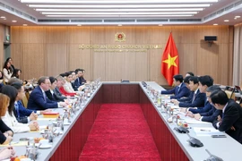 Panorama de la reunión. (Fuente: VNA)