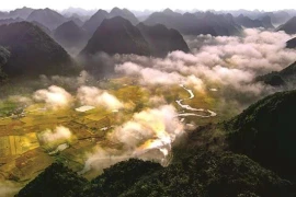 La belleza del valle de Bac Son, Vietnam. (Fuente: Internet)