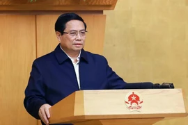 El primer ministro vietnamita, Pham Minh Chinh. (Fuente: VNA)