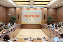 Panorama de la reunión. (Fuente: VNA)
