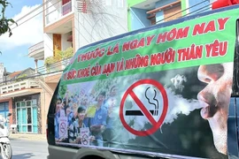 En el Día Mundial Sin Tabaco (31 de mayo), la Organización Mundial de la Salud eligió el tema "desenmascarar su atractivo”. (Foto: VNA)