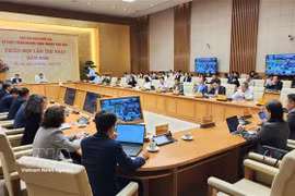 Panorama de la reunión. (Fuente: VNA)