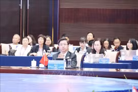 El viceministro vietnamita de Ciencia y Tecnología, Bui Hoang Phuong, en el evento. (Fuente: VNA)