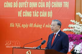 El secretario general del Partido Comunista y presidente de Vietnam, To Lam. (Fuente: VNA)